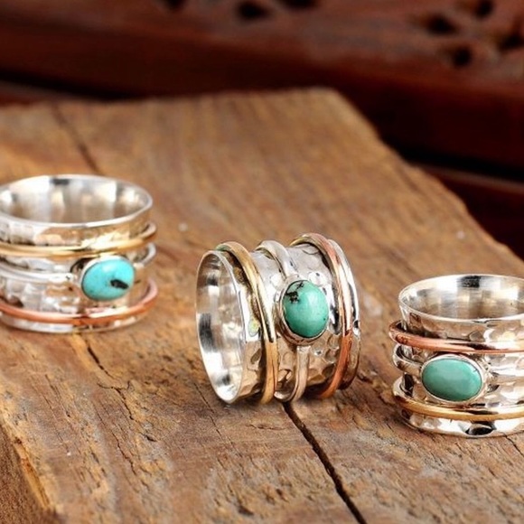 ❗️LAST CHANCE 9/30❗️BOHO 3 TONE RING - Picture 5 of 10